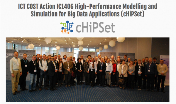 El Grupo de Tecnologías de la Información participa en la reunión ordinaria de la ICT COST Action IC1406 High-Performance Modelling and Simulation for Big Data Applications (cHiPSet)